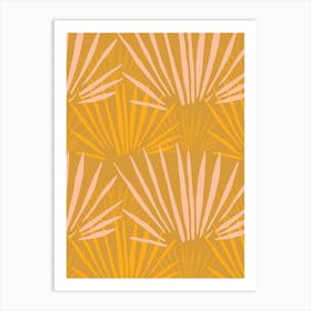 Palm Leaves Art Print