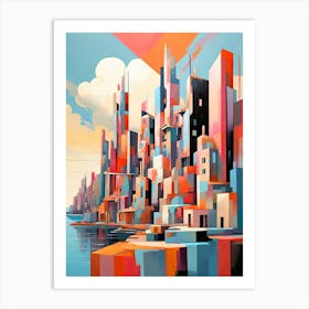 Cityscape 1 Art Print