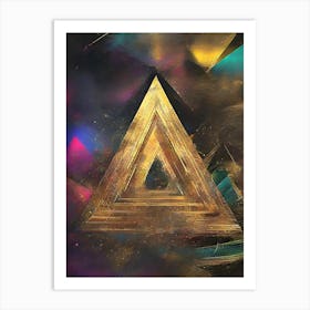 Golden Triangle Art Print