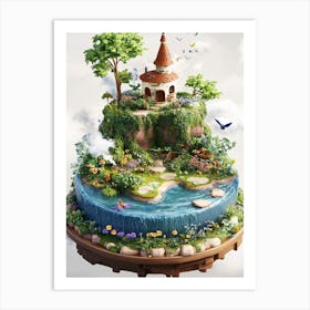 Fairy Garden Art Print