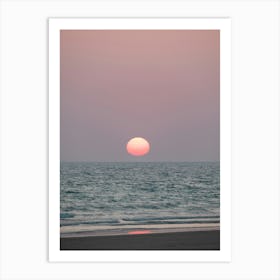 Sunset in Cadiz, Spain Art Print