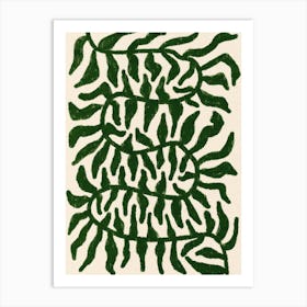 Abstract Vines Art Print