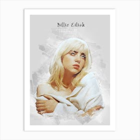 Billie Eilish 2 Art Print