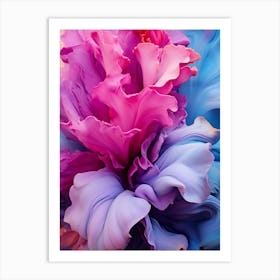 Folding Flower Art Print