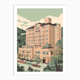 Taipei Taiwan Travel Illustration 4 Art Print