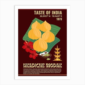 "Sacred Sweet: Ukadiche Modak" Art Print