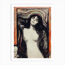 Madonna, Edvard Munch Art Print