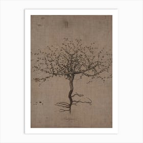 Tree With Roots Art Print