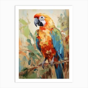 Bird Painting Macaw 2 Art Print