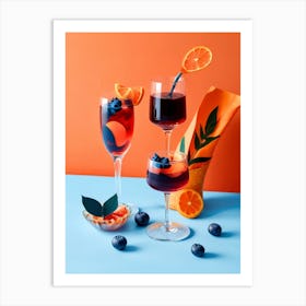 Sangria Art Print