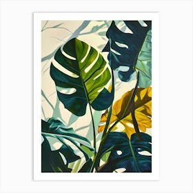 Monster Leaves 3 Art Print