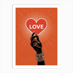 Love My World Art Print