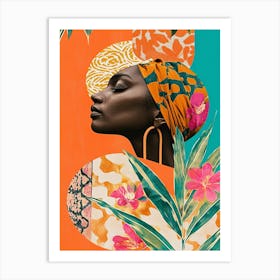 Portrait Of African Woman 3 Art Print