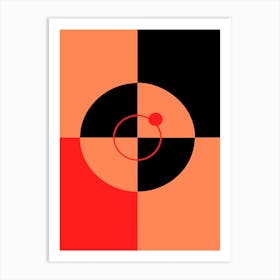 Black Squares Art Print