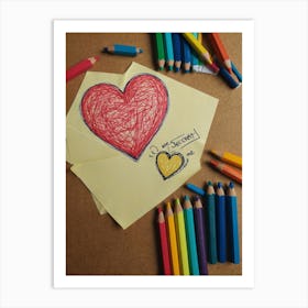 I Love You 1 Art Print