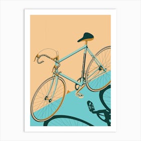 Isometric Bicycle Art Print