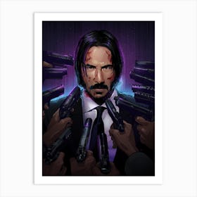 John Wick I Art Print