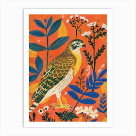 Spring Birds Eurasian Sparrowhawk 1 Art Print