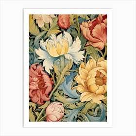 William Morris Flowers 1 Art Print