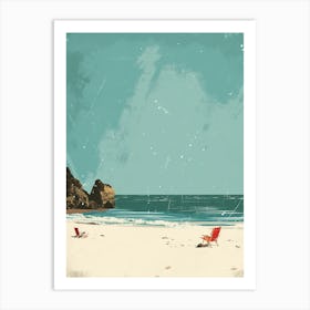 San Diego Beach Art Print