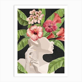 Elegant Flower Garden 4 Art Print