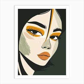 Portrait Of A Woman 270 Art Print