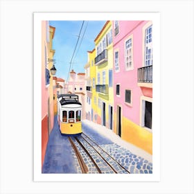 Lisbon Tram 1 Art Print