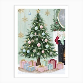 Christmas Tree 16 Art Print