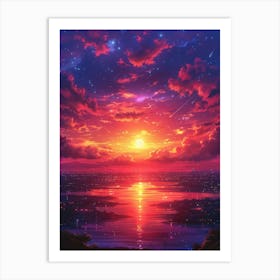 Sunset 2 Art Print