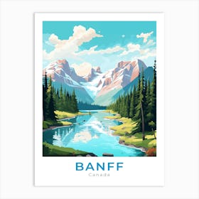 Canada Banff Travel Art Print