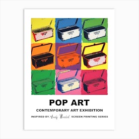 Box Pop Art 3 Art Print