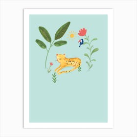 Jungle Leopard Art Print
