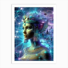 Cleopatra Portrait Artwork 59 Art Print