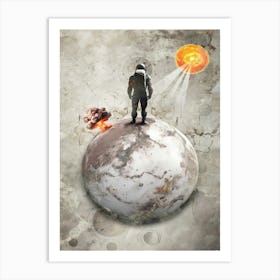 Astral Illustration Art Cosmos 02 Art Print