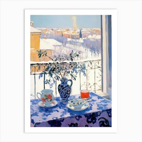 The Windowsill Of St Art Print