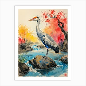 Heron Art Print