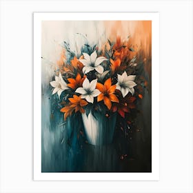 Winter Flowers 18 Art Print