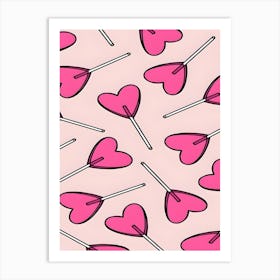 Lollipops Art Print