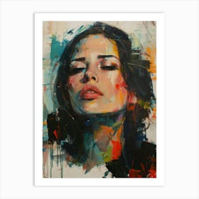 Portrait Of A Woman 528 Art Print