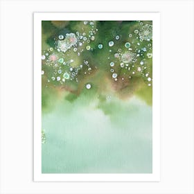 Moon Jellyfish II Storybook Watercolour Art Print