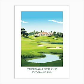 Valderrama Golf Club   Sotogrande Spain 2 Art Print