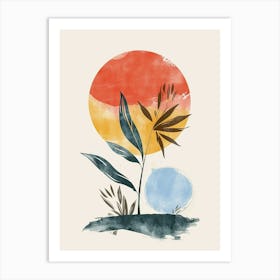 Orbiting Harmonies Of Pastel Skies Art Print