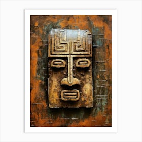 Herero Heritage - African Masks Series Art Print