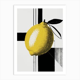 Lemon Art Print