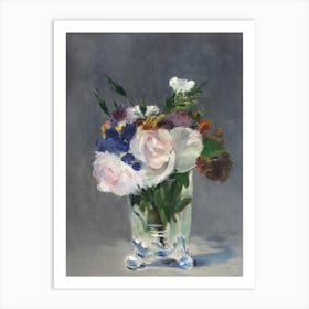 Flowers In A Vase 6 Art Print