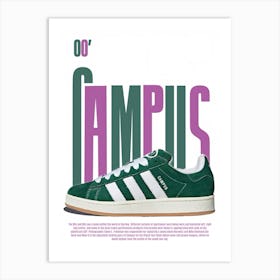 Adidas Campus Art Print