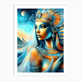 Cleopatra Portrait Artwork 157 Art Print