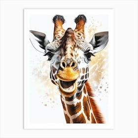 Giraffe Art Print