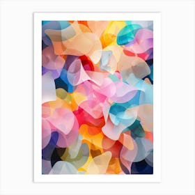 Abstract Background 25 Art Print