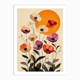 Poppies 48 Art Print